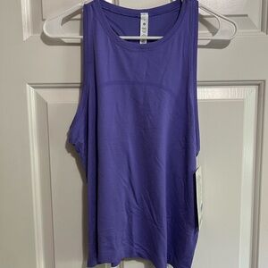 Lululemon Swiftly High Neck Tank-Charged Indigo
